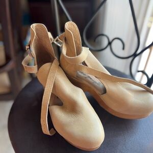 Free People 
Cedar Leather Clogs